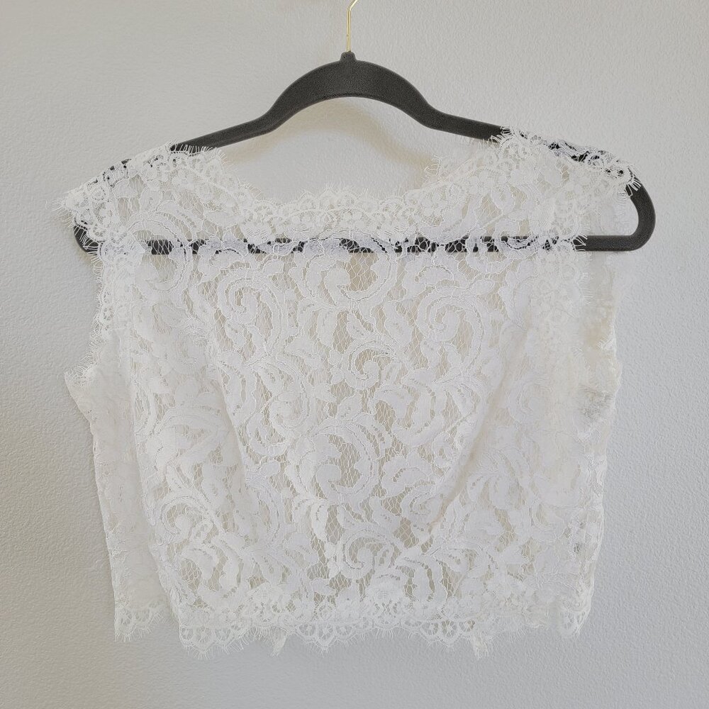 Tadashi Shoji lace top